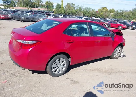 2014 Toyota Corolla Le from USA, damaged, VIN 2T1BURHEXEC210572